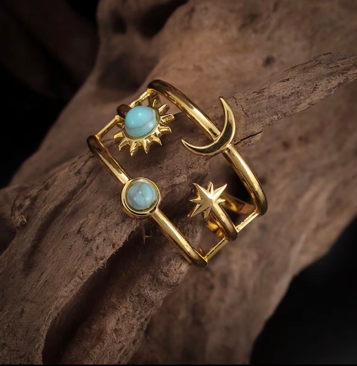 Gold Celestial Ring