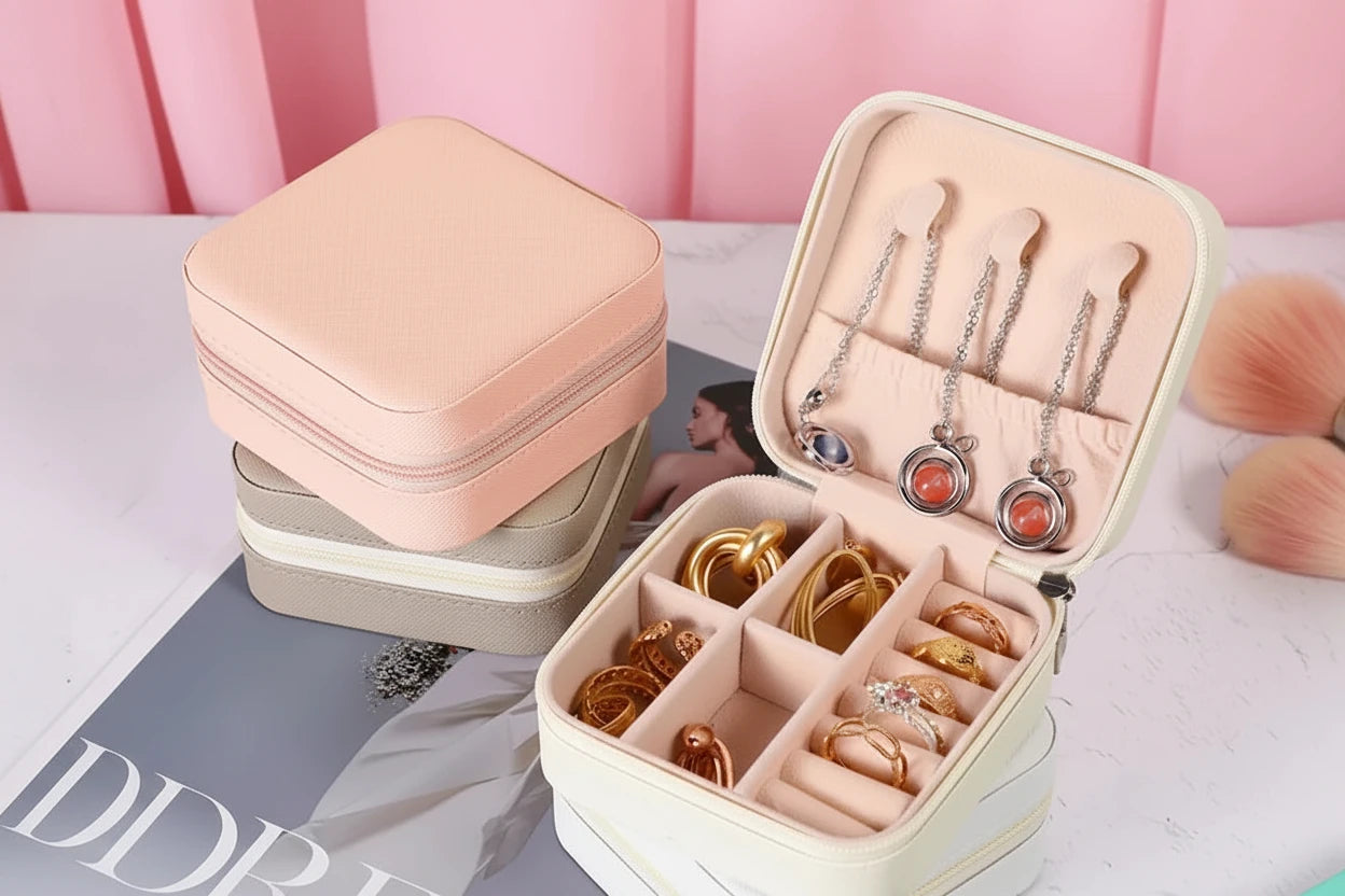 Leather Mini Jewelry Box