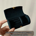 Mini Velvet Jewelry Box for Travel | Magnetic Closure, Anti-Oxidation
