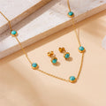 Turquoise Simplicity Jewelry Set
