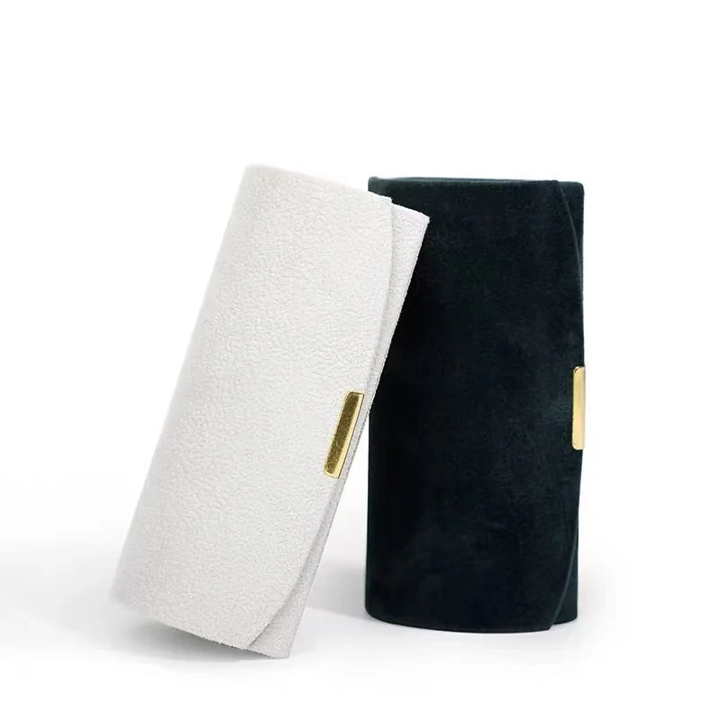 Mini Velvet Jewelry Box for Travel | Magnetic Closure, Anti-Oxidation