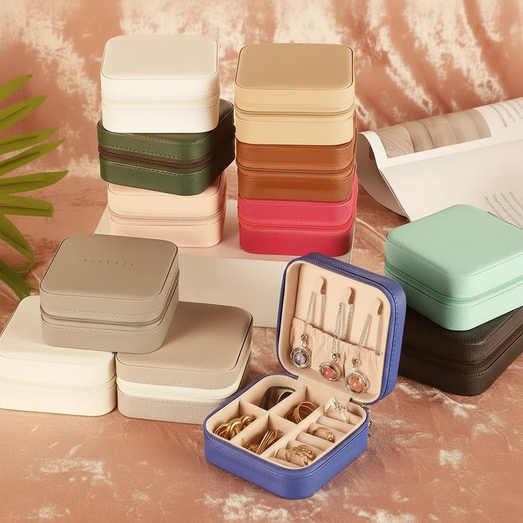 Leather Mini Jewelry Box